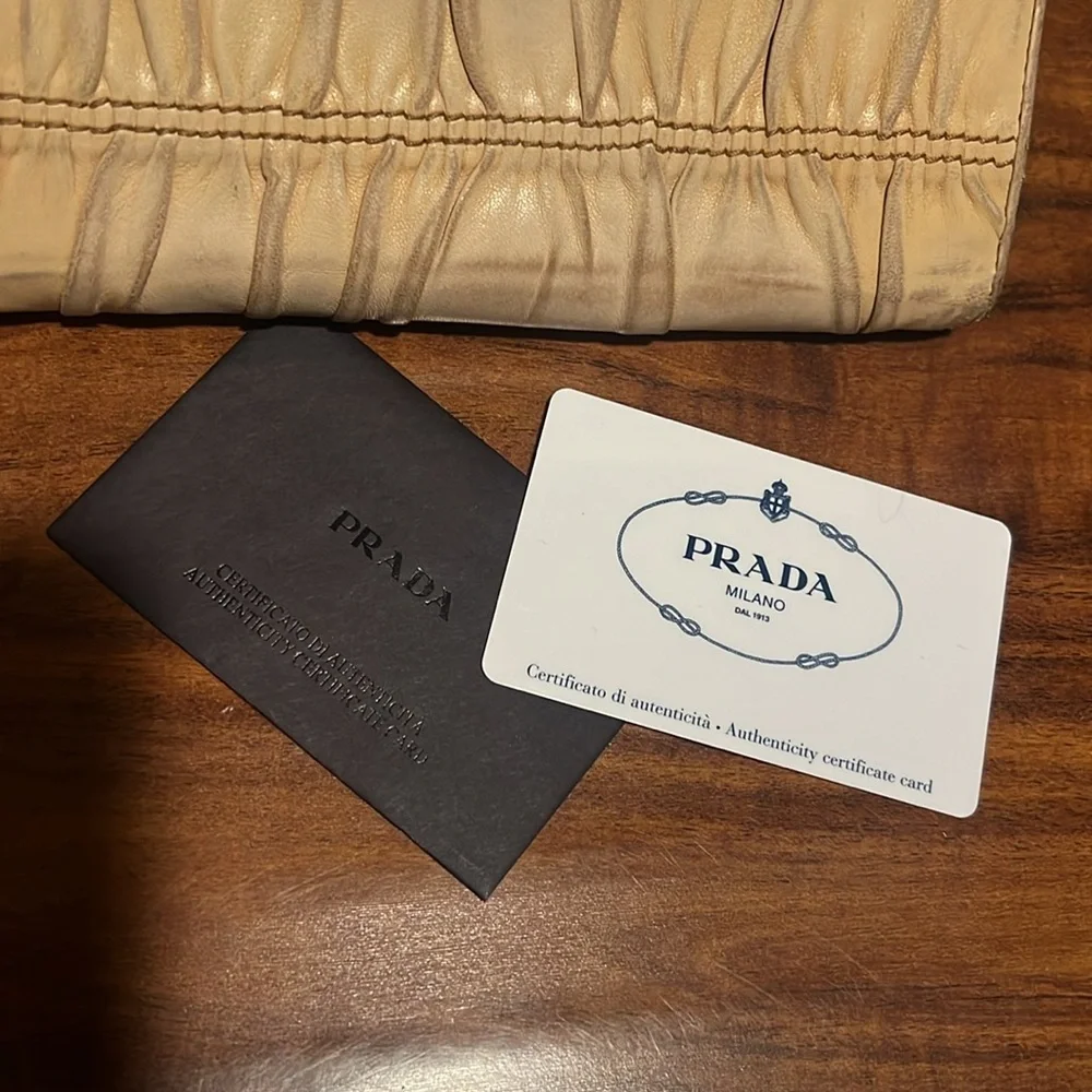 Prada authentic wallet
